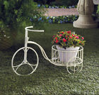 10015694 Tricycle White Planter- 10015694 Tricycle White Planter-