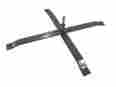 Tsc4 Tent Share Feather Flag Steel Cross Base Flagpole Hardware