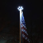Tslsilver Titan Solar Flagpole Disc In Usa