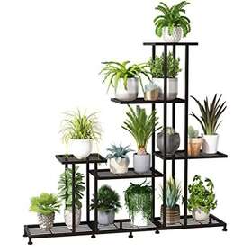 Twhep 770651409261 Metal Plant Stand 5 Tiers Multifunctional Stands For Indoor Plants Deco