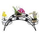 Ty017-black Metal Garden Pot Holder