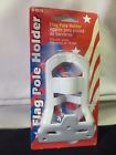 U-9379 Plpci New White Steel Flag
