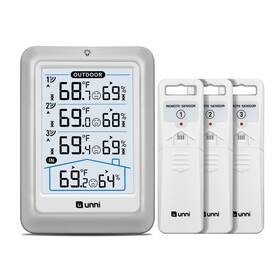 Un0582 U Unni Indoor Outdoor Thermometer Wireless 4.5 Inch Display Digital Hygrometer Ther