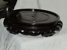 Unbranded Indoor Plant Stand Wood Pedestal 11 1 4 Carved Oriental Decor Vase Holder 642709174462
