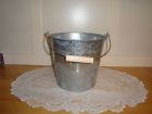 Unknown Metal Bucket Plant-flower-candle Holder-farmhouse-ranch