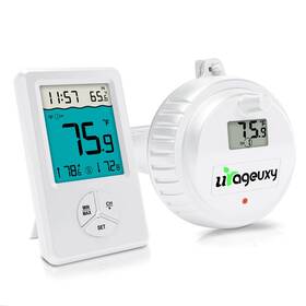 U008ws041a Urageuxy Pool Thermometer Floating Easy Read Ipx8 Wireless