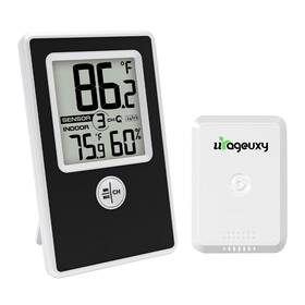 U0100400 Urageuxy Indoor Outdoor Thermometer Hygrometer Wireless Digital Temperature Humidity M