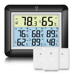 Ws0170bky Urageuxy Wireless Indoor/outdoor Thermometer Hygrometer Digital Temperature And Humid