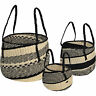 Vas199 Renwil Set Of Merma Baskets With Cream And 772349859013