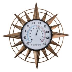 Dy49022301 Vewogift 14ftft Sun Outdoor Thermometer Metal Wall-mounted No Need Battery