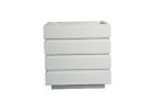 Vhx211 Laura Ashley White Square Fiberstone Planter In Color