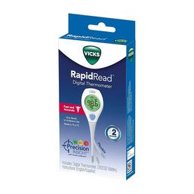 Vicks 328785011760 Rapidread Digital Thermometer Water Resistant Termometro Oral / Rectal