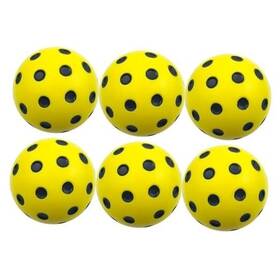 Viminston Spb6 Silent Pickleball Balls For Indoor/outdoor Practice Quiet Foam 6-pack