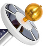 Vnt-sf01 Vont Flag Pole Light Solar Powered Super Bright 696398726129