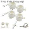 Wb-004-2 Winbee Free Rotating Flag Pole Mounting Rings For 647336182637