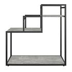 79195212 Weston Plant Stand Light Concrete Novogratz