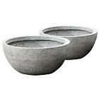 Wh030 Winsome House Round Bowl Planters Set Of Plant 694870024022