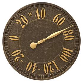 Whp2844 Whitehall Geneva Indoor/outdoor Wall Thermometer