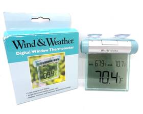 Wind & Weather 072397006033 And Digital Thermometer Large Easy To Read Display Nib