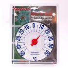 Window Weather Thermometer Temperature Reader Unknown Station Outdoor Temp Cling Pane 795211152661