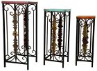 1437-3914 - Wood 3061945 Plant 3 Id Metal Set Stand