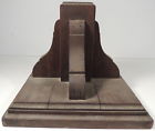 Wooden 1920-30 Base 16 " 13 Stand Vintage Wide Flag Tall Deep Antique
