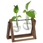 Wooden-swivel-planter-94985 Wooden Swivel Planter Metal Holder Stand Glass Vase 689343094985
