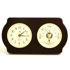 Ws413 Bey Berk Quartz Clock Barometer With Thermometer On 797140124139