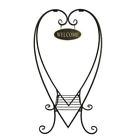 Xgm11218 Master Garden Plant Stand Metal Black Heart Shaped 689531915733