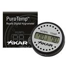 Xi832 Xikar Round Digital Hygrometer 813463018327