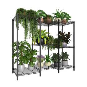 Xiofio 755478735526 8-tier Plant Stand For Indoor Outdoor Large Reinforced Multiple Flower Pot H