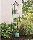 Yhd0346 Unbranded Wilson And Fisher Bird Solar Globe Light Plant Stand