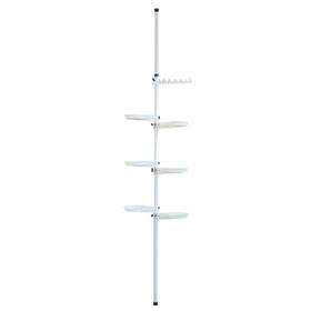 Hg-fkh-3730 Yiyibyus Plant Stand 122 Inch 7-tiered Tall Outdoor Metal Weather Resistance White