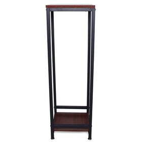 Ot-zjgj-4958 Yiyibyus Plant Stand 11.8 Inch W X 39 H 2-tier With Steel Frame Indoor/outdoor Black