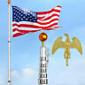Ys-flpfpt-22-004-0003 Yessources Aluminum Telescopic Flag Pole With Us Ball 767571279173