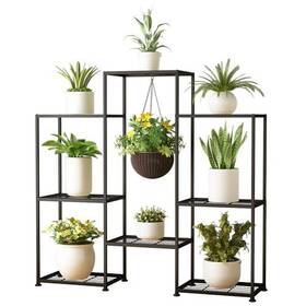 Yujchmtzn 770346761971 Metal Plant Stand Indoor Stands Outdoor Tiered 8 Tiers-b