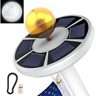 Yzsolarlightus Yoozon Solar Flag Pole
