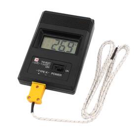 Tm-902c Zaplyte 683867799180 Lcd K-type Digital Thermometer With Thermocouple Wire