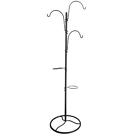3steel Zfzrhdcppi Hampton Bay Black Steel Tree Planter Stand Contains Holders