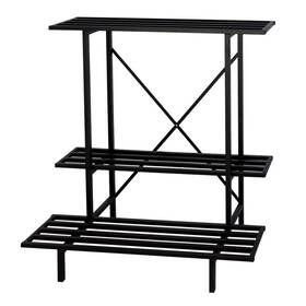 Zhongma 726634489478 3 Tier Plant Stand Space-saving Heavy Duty Holder For Balcony Home Ga