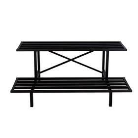 Zhongma 786882988604 2 Tier Plant Stand Heavy Duty Holder For Home Garden Lover