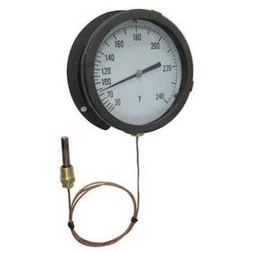 12u666 Zoro Select Analog Panel Mt Thermometer 30 To 240f