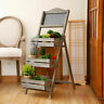 Zxm749fjdck643 Unho Sign Chalkboard Wooden Flower Plant Ladder Shelf 427273991591