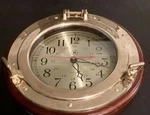 Vintage Bey-berk International Nautical Brass Ship Porthole Clock 13. Fixed Price $70.95.