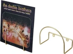 Wall Mounted Brass Metal Vinyl Lp Record Holder, Album Floating Shelf, Set Of 2. Fixed Price $29.99.