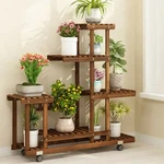 Wood/ Bamboo/metal Shelf Flower Pot Plant Stand Rack Garden Indoor Outdoor Patio. Fixed Price $39.91.