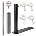 Telescoping With Tire Mount - 20FT Carbon Fiber Rv Kit. Fixed Price $89.98.