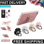 Universal 360 Rotating Finger Ring Stand Holder For Cell Phone Flower All Colors. Fixed Price $10.66.