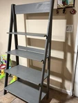 Costway 4-TIER Ladder Bookcase Bookshelf Display Rack Plant Stand. Fixed Price $25.00.