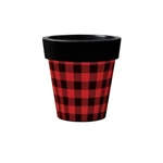 Studio M 12" Art Planter -buffalo Check AP12125. Fixed Price $29.40.